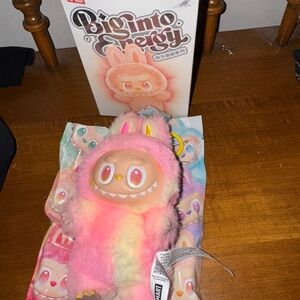 LABUBU BIG INTO ENERGY LOYALTY PINK AUTHENTIC US